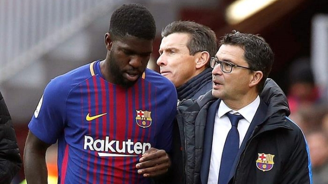 FC Barcelona perdió a Samuel Umtiti por ocho semanas debido a una lesión FC Barcelona perdió a Samuel Umtiti por ocho semanas debido a una lesión