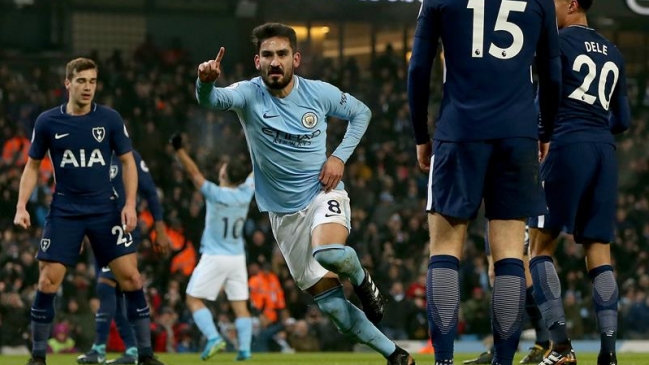 Manchester City aplastó a Tottenham y continúa con su sólido liderato de la Premier League Manchester City aplastó a Tottenham y continúa con su sólido liderato de la Premier League