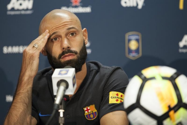 Barcelona no cerrará traspaso de Mascherano a Hebei Fortune hasta tener reemplazante Barcelona no cerrará traspaso de Mascherano a Hebei Fortune hasta tener reemplazante