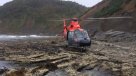 El rescate de los tripulantes de barco que naufragó en Quellón El rescate de los tripulantes de barco que naufragó en Quellón