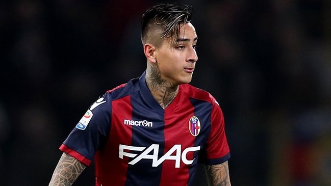 Erick Pulgar vio acción en agónico triunfo de Bologna sobre Chievo en la liga italiana
