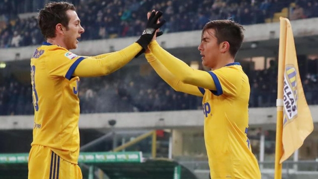 Juventus despidió el año con triunfo sobre Hellas Verona y al acecho de Napoli en la Serie A