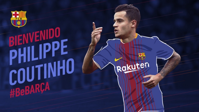 FC Barcelona oficializó el fichaje de Philippe Coutinho FC Barcelona oficializó el fichaje de Philippe Coutinho