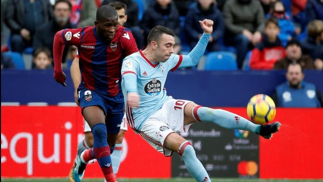 Jugador de Levante acusó racismo: Iago Aspas me dijo negro de mierda Jugador de Levante acusó racismo: Iago Aspas me dijo negro de mierda