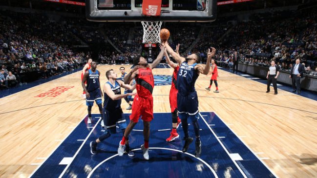 Los Timberwolves batieron a Portland y suman bonos en el Oeste