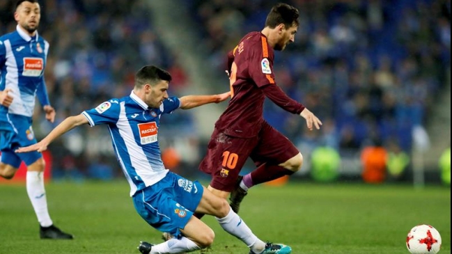 Espanyol sorprendió a Barcelona y tomó ventaja en cuartos de final de Copa del Rey Espanyol sorprendió a Barcelona y tomó ventaja en cuartos de final de Copa del Rey