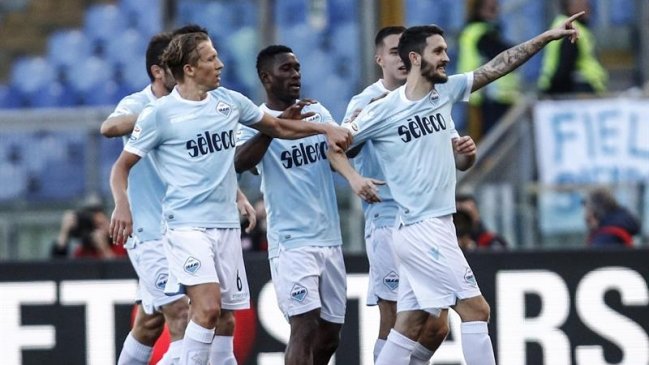 Lazio mantuvo su buena racha y es tercero en el Calcio