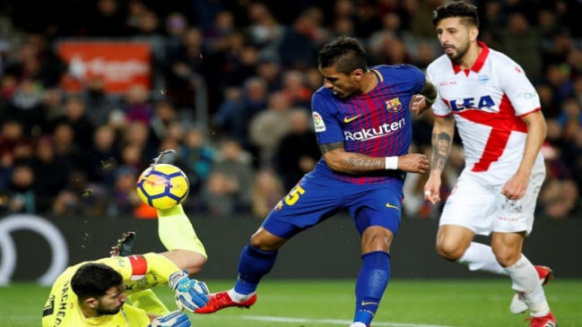 FC Barcelona sufrió para remontar y batir a Alavés de Guillermo Maripán FC Barcelona sufrió para remontar y batir a Alavés de Guillermo Maripán