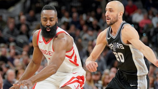 Houston Rockets se quedó con el clásico tejano ante San Antonio Spurs en la NBA