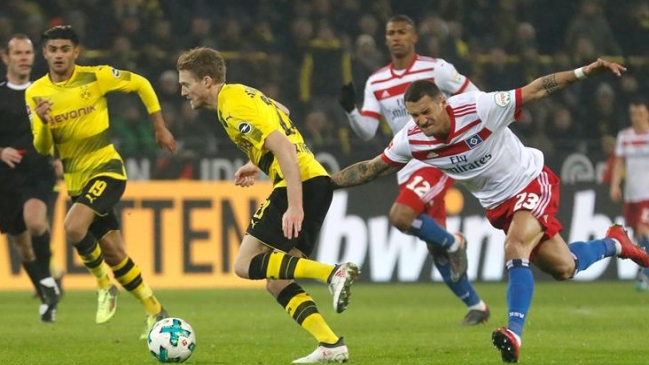 Borussia Dortmund sacó mínima ventaja sobre Atalanta como local en la Europa League Borussia Dortmund sacó mínima ventaja sobre Atalanta como local en la Europa League