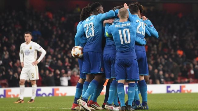 Arsenal clasificó a octavos de final en la Europa League pese a caer frente a Ostersunds Arsenal clasificó a octavos de final en la Europa League pese a caer frente a Ostersunds