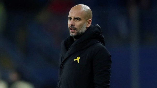 Guardiola dejará de llevar el lazo amarillo si perjudica a Manchester City Guardiola dejará de llevar el lazo amarillo si perjudica a Manchester City