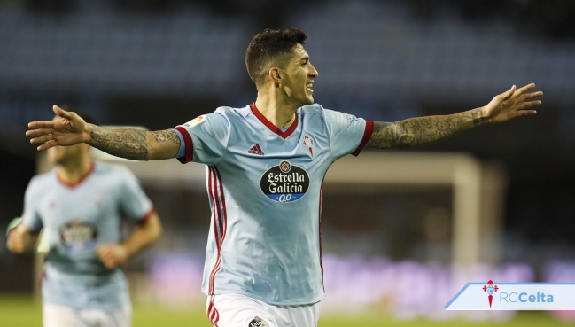 Pedro Pablo Hernández le dio la victoria a Celta de Vigo ante Las Palmas Pedro Pablo Hernández le dio la victoria a Celta de Vigo ante Las Palmas