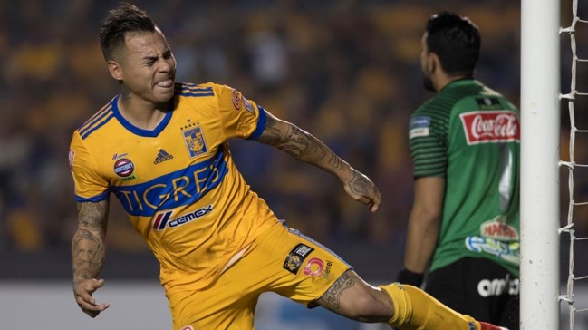 Eduardo Vargas marcó en derrota de Tigres en la Concachampions