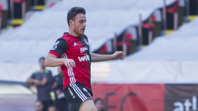 Angelo Henríquez vio acción en victoria de Atlas sobre Puebla en México
