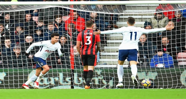 Tottenham sanó heridas en la Premier con goleada sobre Bournemouth Tottenham sanó heridas en la Premier con goleada sobre Bournemouth