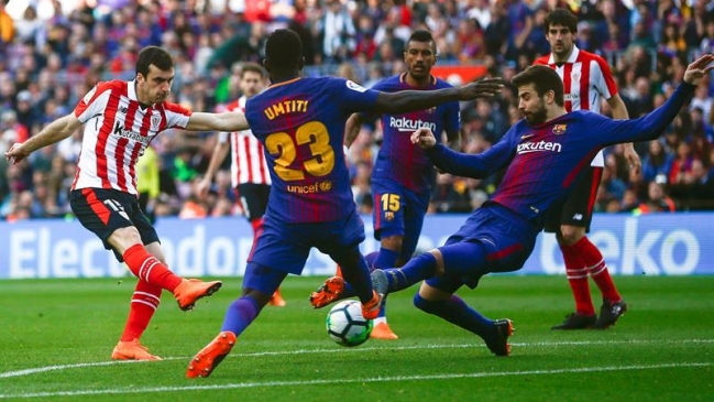Barcelona derrotó con autoridad a Athletic de Bilbao y sigue lider en La Liga Barcelona derrotó con autoridad a Athletic de Bilbao y sigue lider en La Liga
