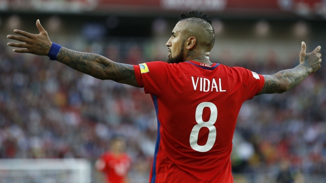 Arturo Vidal: Lo más hermoso del fútbol es vestir la camiseta de mi país Arturo Vidal: Lo más hermoso del fútbol es vestir la camiseta de mi país
