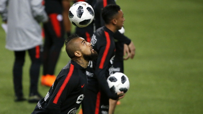 La selección chilena sigue preparando su amistoso con Suecia La selección chilena sigue preparando su amistoso con Suecia