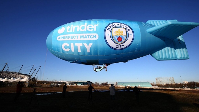 Manchester City anunció a Tinder como nuevo auspiciador Manchester City anunció a Tinder como nuevo auspiciador