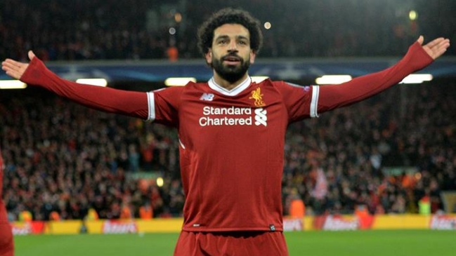 Salah superó a Cristiano como el mejor de la semana en la Champions League Salah superó a Cristiano como el mejor de la semana en la Champions League