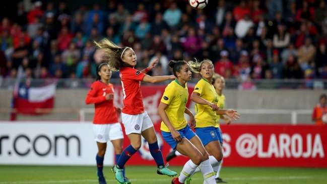 Chile enfrenta a Brasil en el cuadrangular final de la Copa América Femenina Chile enfrenta a Brasil en el cuadrangular final de la Copa América Femenina