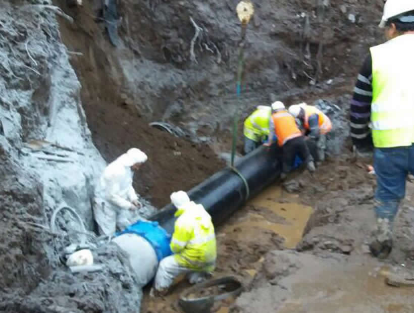 Volvió el agua a 24.500 hogares tras corte en Osorno Volvió el agua a 24.500 hogares tras corte en Osorno