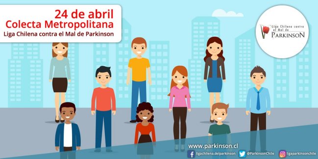 Este martes realizan colecta nacional contra el mal de Parkinson