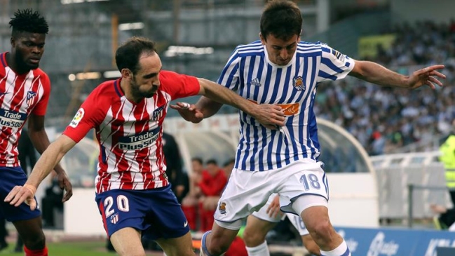 Juanfran quedó al margen de la semifinal de Europa League entre Atlético y Arsenal Juanfran quedó al margen de la semifinal de Europa League entre Atlético y Arsenal