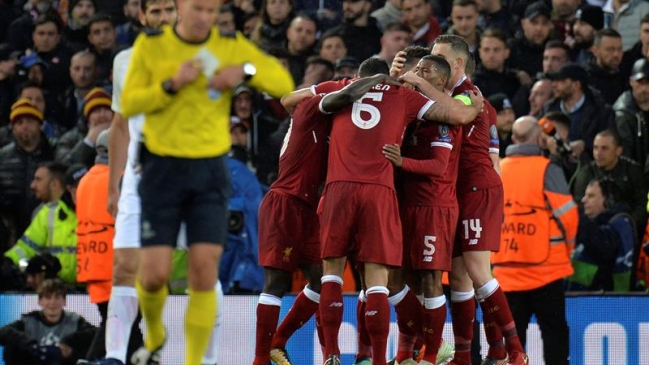 Liverpool goleó a un AS Roma que alcanzó a reaccionar sobre el final Liverpool goleó a un AS Roma que alcanzó a reaccionar sobre el final