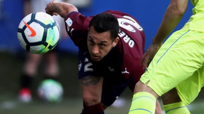 Eibar hizo efectiva opción de compra y aseguró a Fabián Orellana hasta 2020 Eibar hizo efectiva opción de compra y aseguró a Fabián Orellana hasta 2020