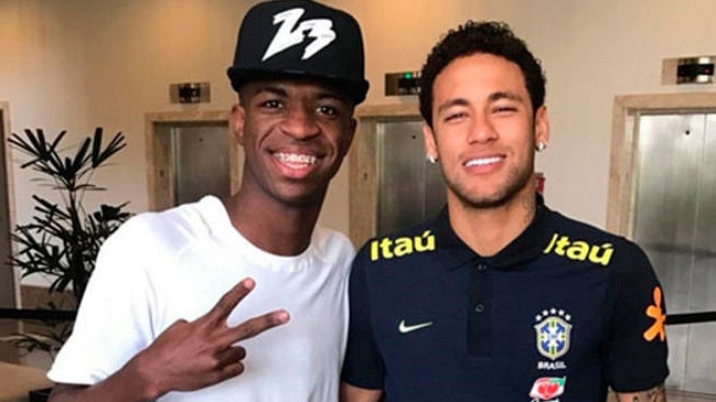 Vinícius Júnior: Si Dios quiere, Neymar y yo jugaremos juntos en Real Madrid Vinícius Júnior: Si Dios quiere, Neymar y yo jugaremos juntos en Real Madrid