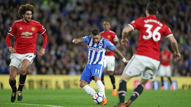 Manchester United sintió la ausencia de Alexis Sánchez y fue superado por Brighton Manchester United sintió la ausencia de Alexis Sánchez y fue superado por Brighton