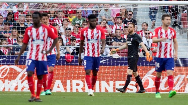 Atlético de Madrid sufrió duro revés ante Espanyol en la liga española Atlético de Madrid sufrió duro revés ante Espanyol en la liga española
