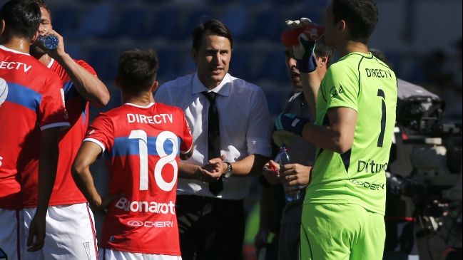 La formación que probó Beñat San José pensando en el clásico con la U La formación que probó Beñat San José pensando en el clásico con la U