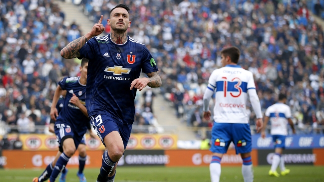 Mauricio Pinilla y el clásico ante la UC: Nos vamos tranquilos con el empate Mauricio Pinilla y el clásico ante la UC: Nos vamos tranquilos con el empate