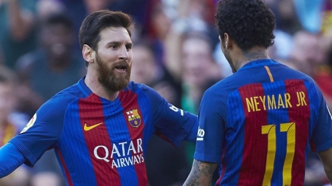 Lionel Messi: Sería un golpe muy duro ver a Neymar en Real Madrid Lionel Messi: Sería un golpe muy duro ver a Neymar en Real Madrid