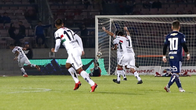 Palestino sorprendió con remontada ante Universidad de Chile en el Nacional Palestino sorprendió con remontada ante Universidad de Chile en el Nacional