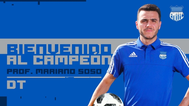Emelec anunció a Mariano Soso como nuevo entrenador Emelec anunció a Mariano Soso como nuevo entrenador