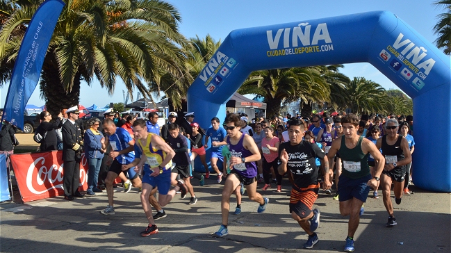 Corrida Bicentenario de la Armada espera siete mil corredores en Viña Corrida Bicentenario de la Armada espera siete mil corredores en Viña