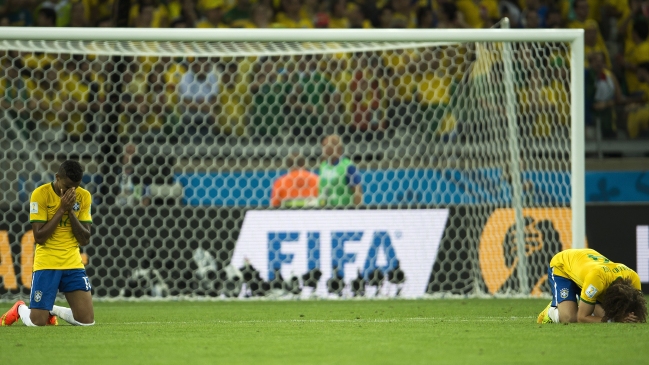 Pondrán a la venta una de las redes del 7-1 que Alemania infligió a Brasil Pondrán a la venta una de las redes del 7-1 que Alemania infligió a Brasil