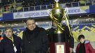 Fernández Vial festejó su aniversario ante Peñarol con Elías Figueroa como invitado de lujo
