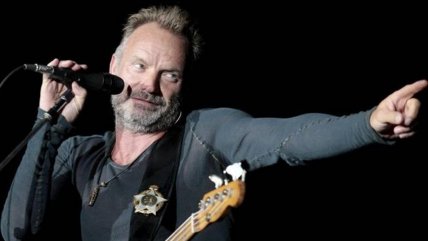   Sting asistió a la audiencia general del papa Francisco en el Vaticano 