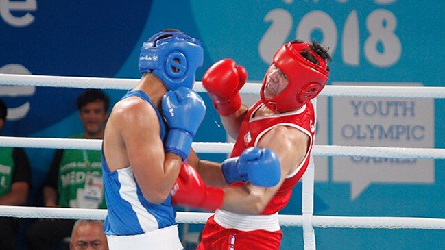 Andrews Salgado se quedó con el quinto lugar de la categoría peso pesado en Buenos Aires 2018