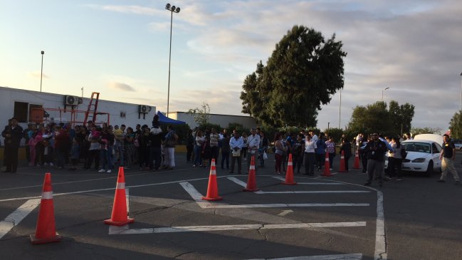 Arica: Cientos de personas fueron sorprendidas por simulacro de terremoto en paso Chacalluta