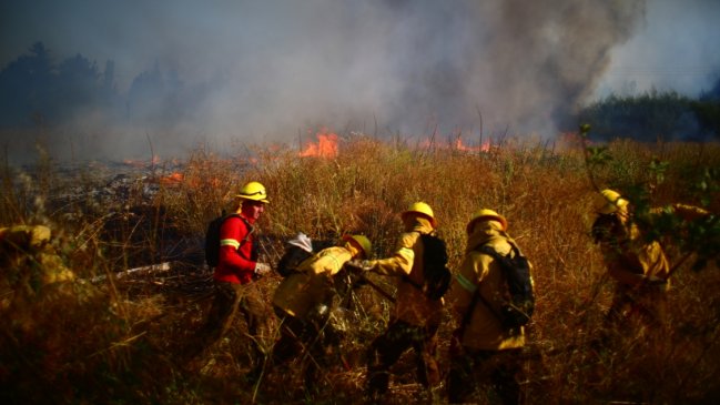 El centro y sur de Chile siguen luchando contra los incendios forestales