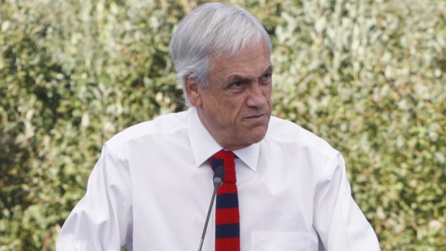 Piñera exigió las sanciones más severas si se ratifica la 