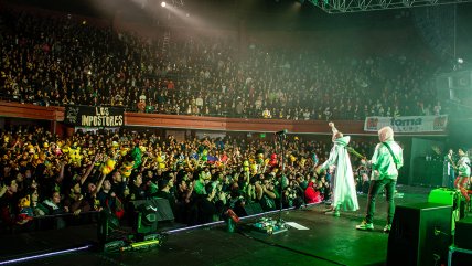   Chancho en Piedra celebró 25 años ante un repleto Teatro Caupolicán 