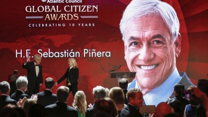  Piñera fue premiado por su aporte en la lucha contra cambio climático  