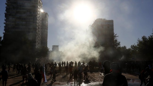 Hombre murió durante manifestaciones en Plaza Italia